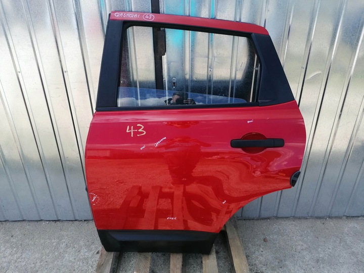 фото №1, Двері ліві зад nissan qashqai j10 колір z10