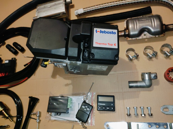 фото №2, Вебасто термо top c/zc 5kw дизель mondeo mk3 tdci манометр + pilot