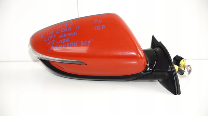 фото №6, Зеркало правые kia ceed ii 2 fl 15-18r feuerrot red