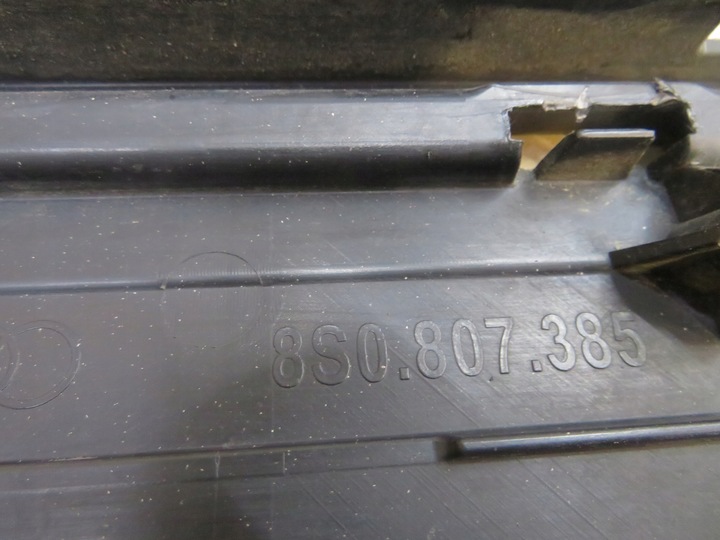 фото №14, Ползун усилитель бампера зад audi tt tts rs mk3 8s 8s0807385