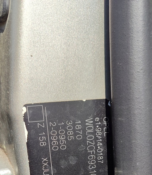 фото №11, Opel vectra c 02r дзеркало праві 5 pin колір z158 24436147 eur