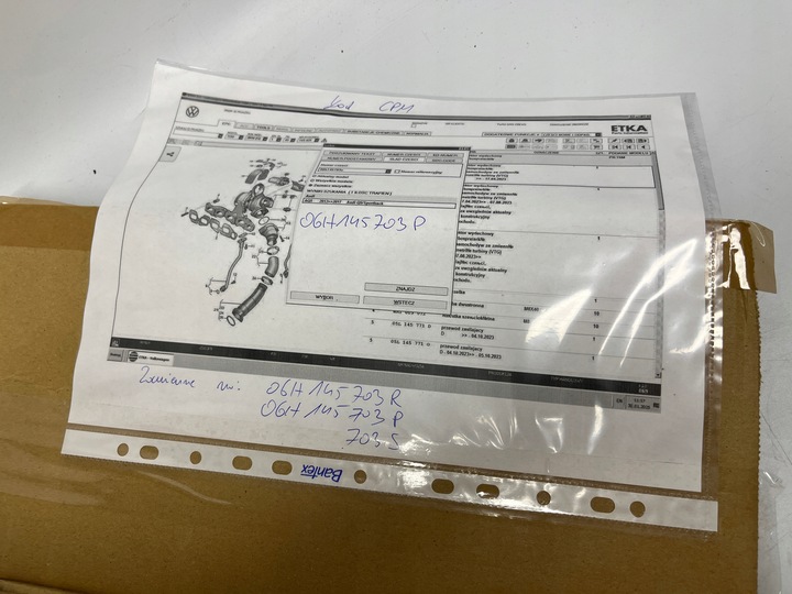 фото №12, Audi q5 turbo турбина турбонагнетатель новая garrett 06h145701d