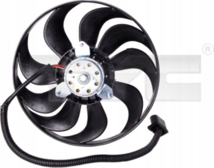 фото №14, Вентилятор охолодження радіатора (дифузор) vw golf iv bora skoda octavia i seat leon 1j0959455p