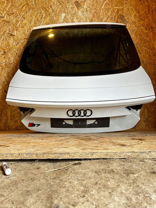 фото №1, Audi a7 s7 c7 4g крышка багажника спойлер ls9r w цвет