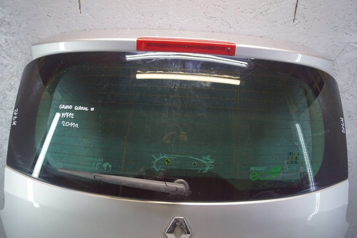 фото №4, Крышка багажника зад renault scenic iii