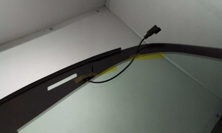 фото №8, Скло лобове передня ford transit / tourneo connect 2013- з підігрівом зелена