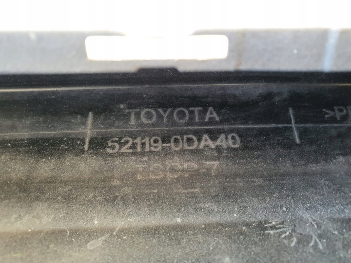 фото №6, Toyota yaris iii рестайлинг бампер перед 52119-0da40