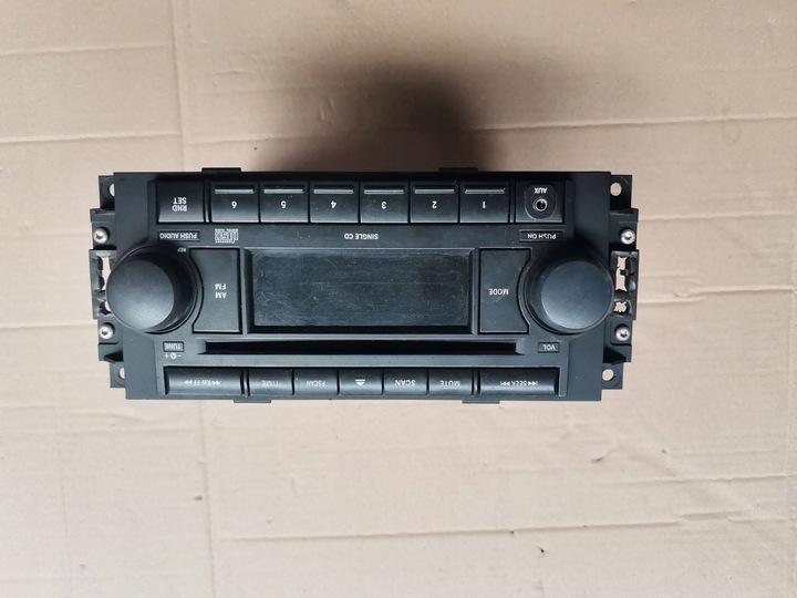 фото №1, 2005-2010 dodge jeep chrysler радио p05064173ai