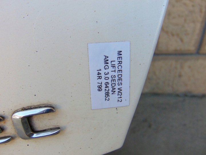 фото №10, Кришка багажника зад задня mercedes w212 sedan 799 рестайлінг