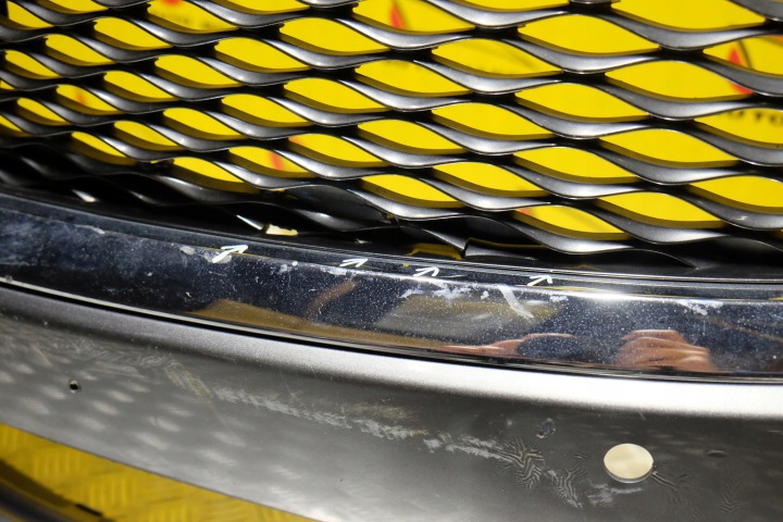 фото №9, Infiniti q70 sport 2013- бампер перед решётка usa