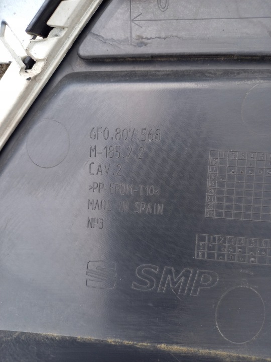 фото №10, Бампер задний seat ibiza 6f 6f080741a 4xpdc