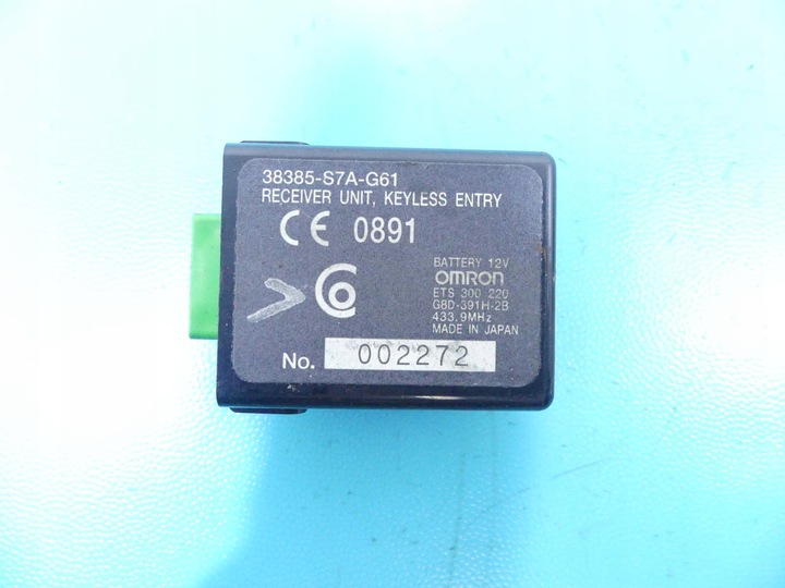 фото №9, Компьютер набор honda stream 37820-pne-g05 2.0 16v