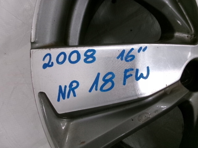 фото №12, Peugeot 2008 алюминиевый диск алюминиевый диск 16'' 9678398177