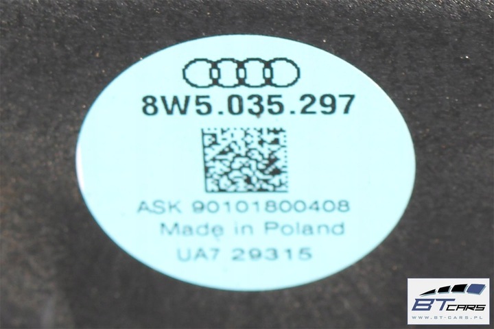 фото №7, Audi a4 sedan динаміки + підсилювач bang 8w 15-8w0035223a 8w5035412a 8w5035