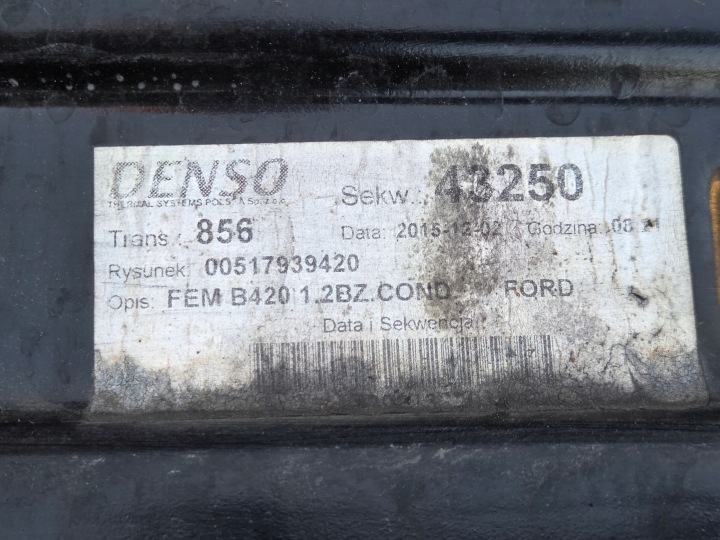 фото №11, Ford ka ii mk2 балка бампера передней+ абсорбер 00517939420 08-2016