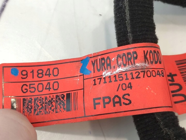 фото №7, Kia niro 16-22 жгут pdc перед 91840g5040