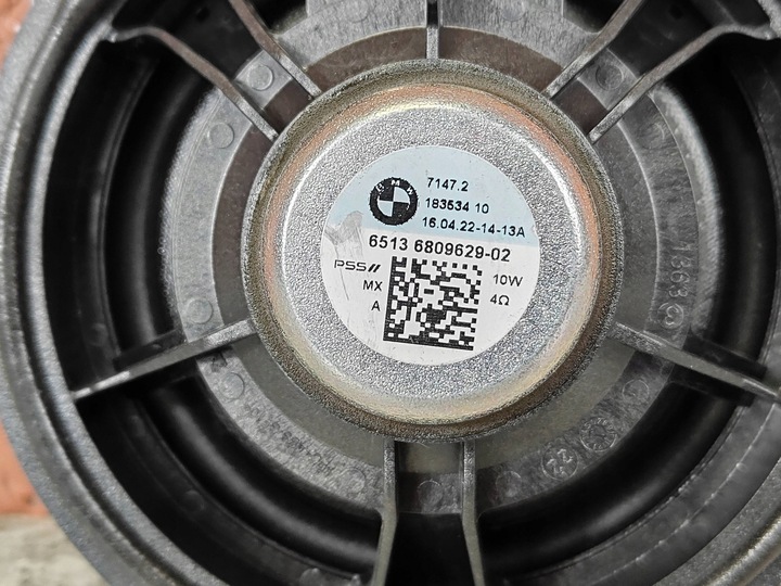 фото №5, Bmw g01 g02 g05 g06 g07 динамик среднечастотный дверь 6809629