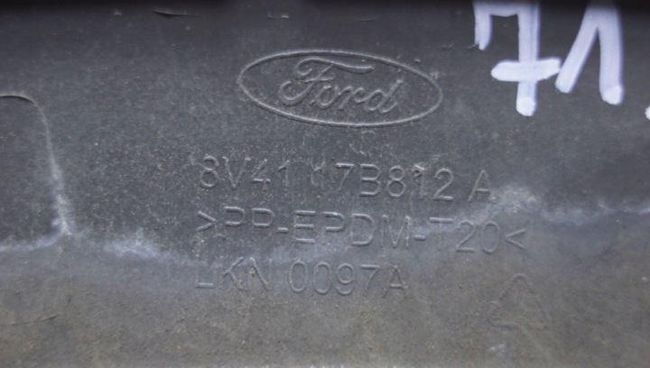 фото №11, Ford kuga mk1 планка бампера правый перед 71