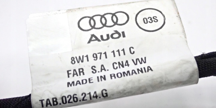 фото №10, 8w1971111c жгут инсталляция усилителя a4 b9 8w