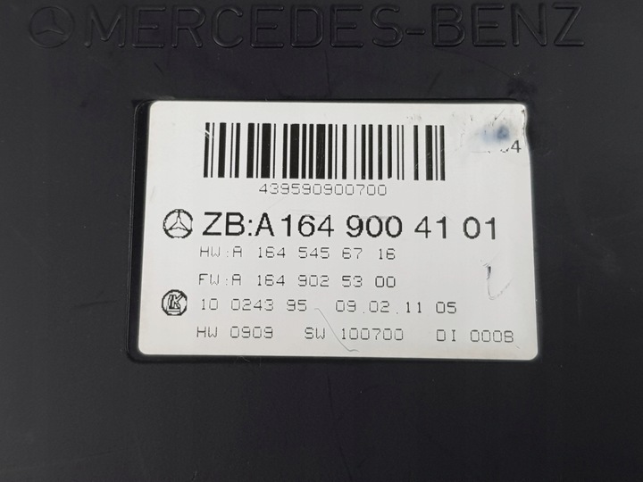 фото №11, Блок управления модуль комфорта sam mercedes ml w164 a1649004101