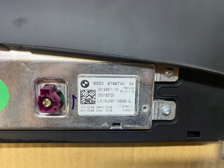 фото №6, Дисплей мультимедийной системы (экран, монитор) навигации lcd bmw z4 g29 8798740