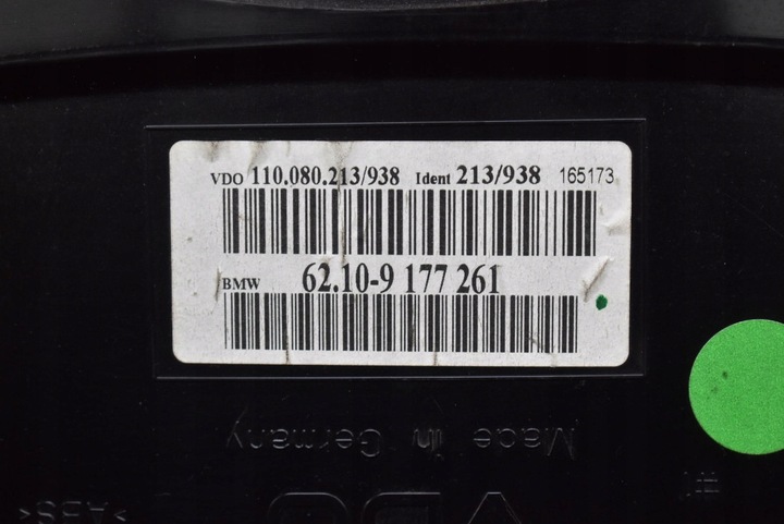фото №7, Спідометр  прилади eu 6210-9177261 bmw e60 e61 2.0 d 177 km 07-10