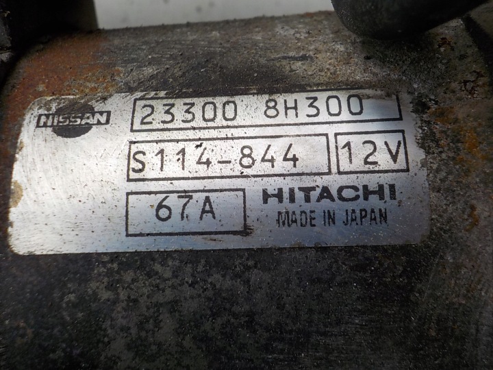 фото №14, Nissan x-trail t30 2.0 2.5 16v стартер 23300-8h300