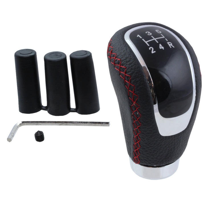 фото №1, Ручка зміни коробки передач шкіра універсальний chevrolet