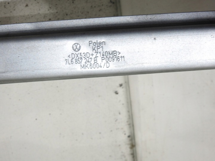 фото №8, Балка каркас консолі vw touareg i 7l0857010