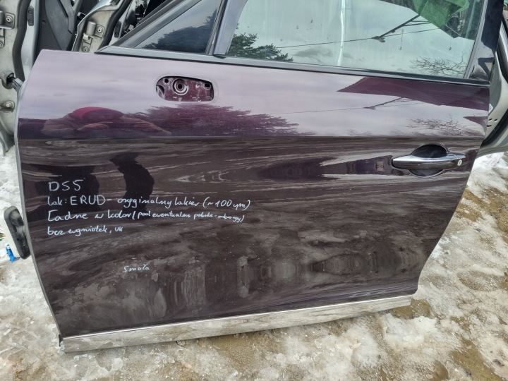 фото №12, Двері ліві перед citroen ds5 обшивка даху uk
