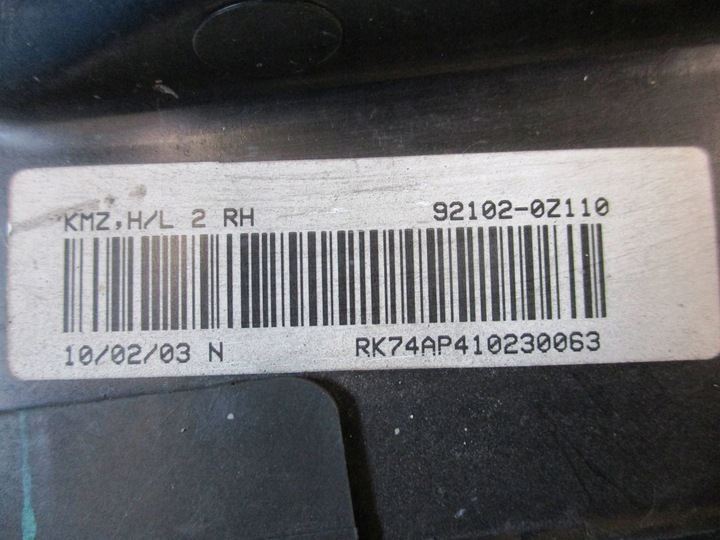 фото №9, Лампа перед передня права kia sportage ii рестайлінг 92102-0z110 європа