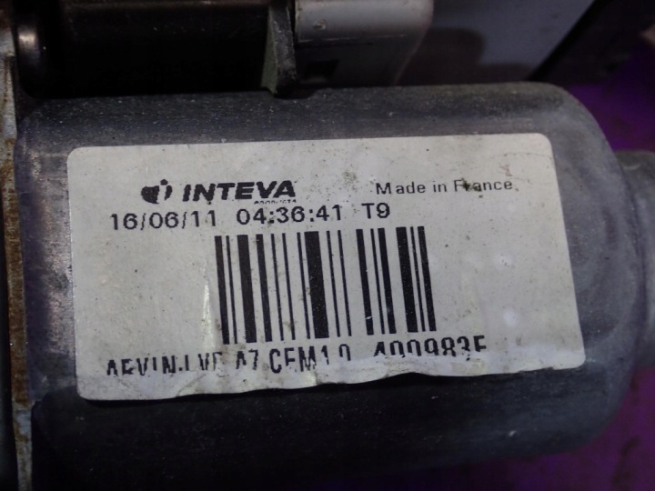 фото №9, Fiat scudo ii довгий 07-16 підйомник вікна перед праве 1440161480 6 pin