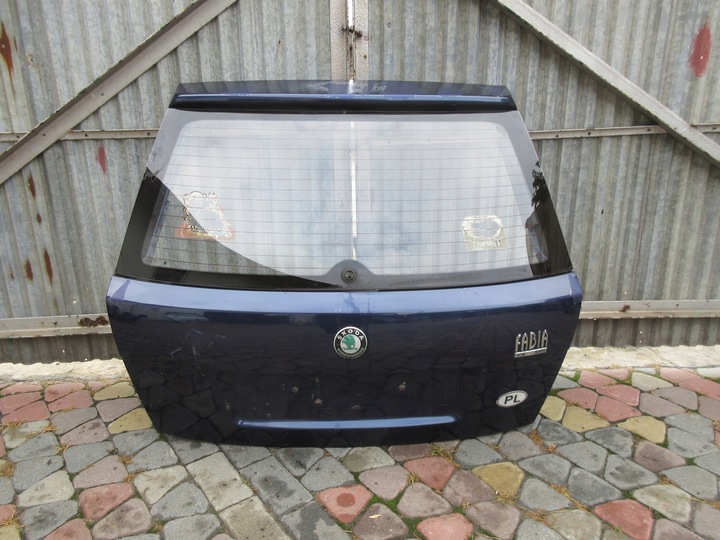 фото №1, Skoda fabia i крышка багажника зад 9460 хэтчбек