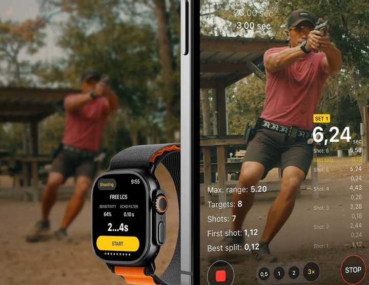 Таймер стрельбы Shooters Global Shot Timer 2 с U-grip NFC BT