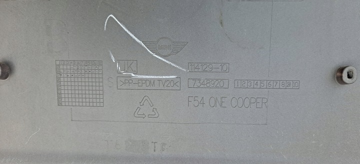 фото №7, Mini clubman f54 бампер зад задний