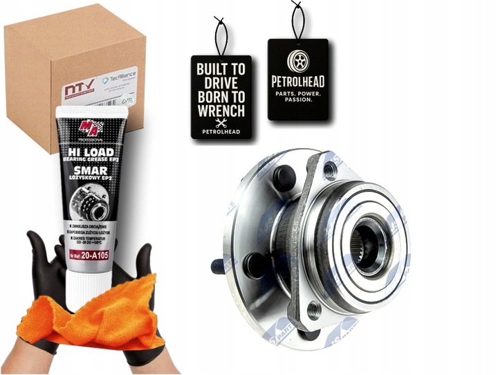 фото №1, Ступиця колеса перед jeep grand cherokee wj 99-05 nty #petrolhead pro+ kit7