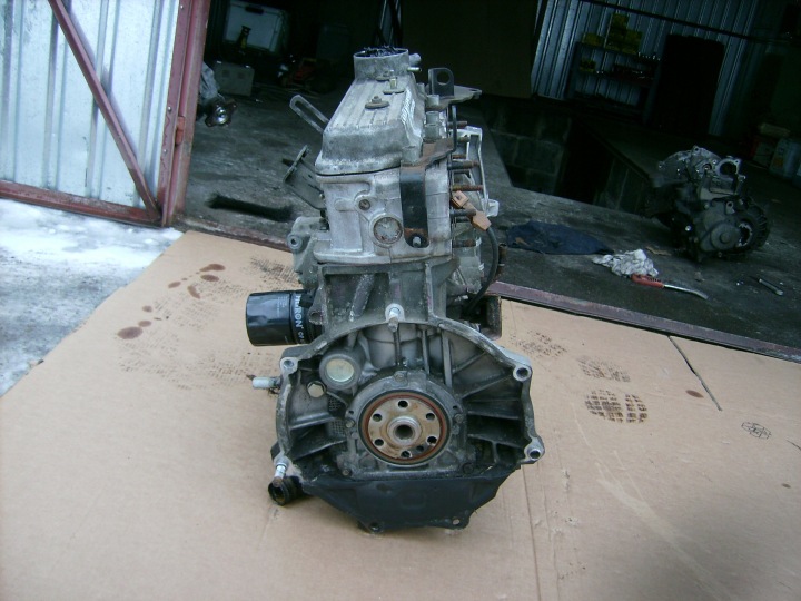 фото №8, Двигатель стойка 129 tys km skoda fabia i hb 1.4 benz ame