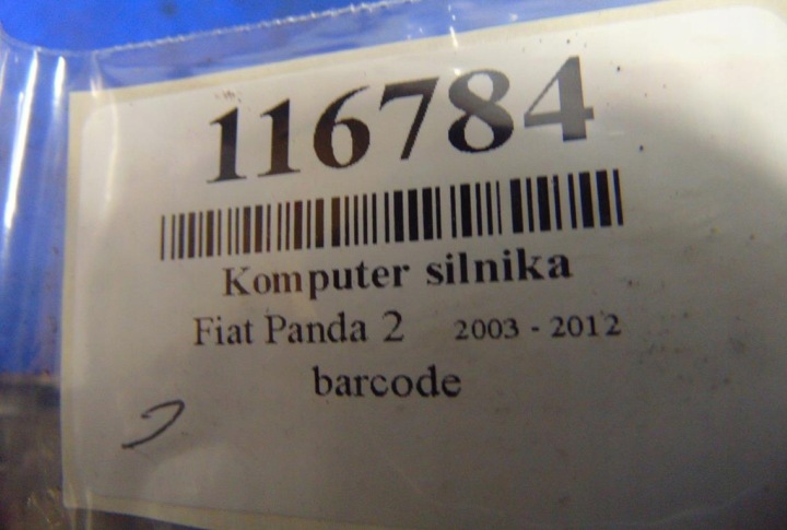 фото №6, Fiat panda 2 1.2 8v компютер двигуна 51903154