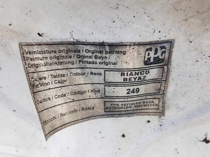 фото №7, Fiat doblo ii 2 10-14r капот 249