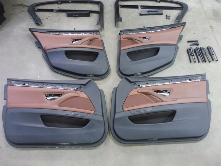 фото №9, Bmw f10 сиденья сиденье кожа обшивки eu подогрев комфорта ролетки