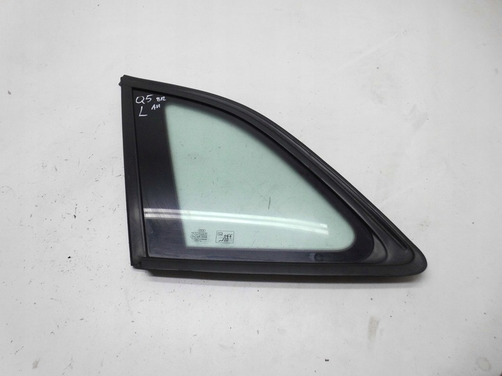 фото №1, Скло кузовна audi q5 8r 2010r. ліва задня оригінал pod чорна накладка