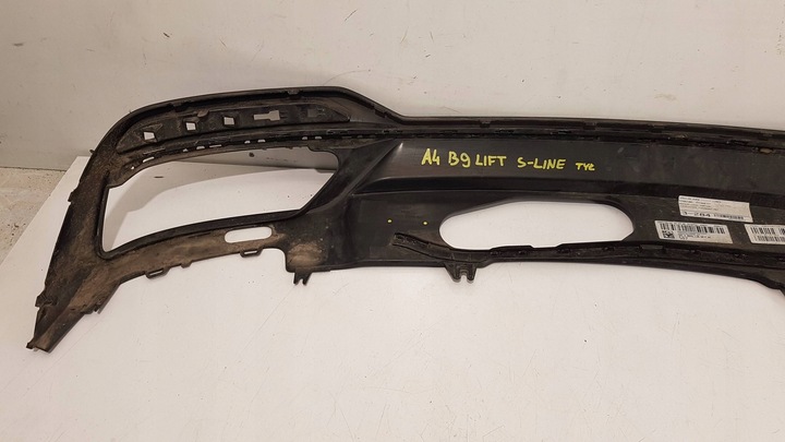 фото №6, Audi a4 s4 b9 8w рестайлинг спойлер диффузор бампера зад хороший
