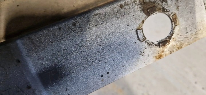 фото №3, Порог накладка пороговая планка правая toyota avensis t27