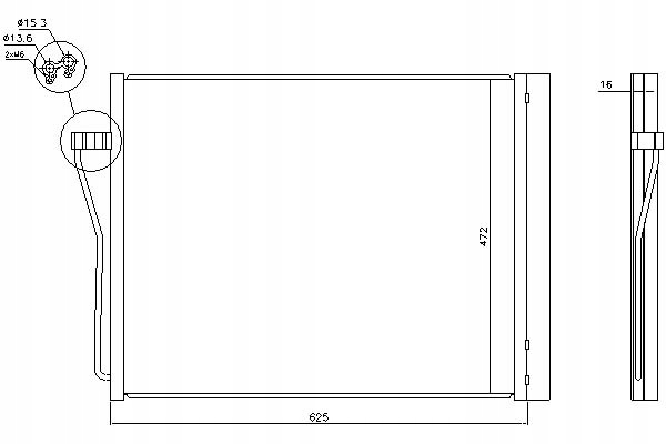 фото №12, Nissens радиаторов кондиционера bmw 940308