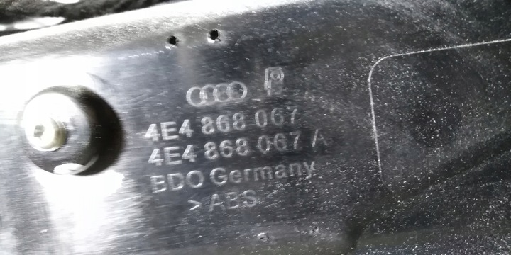 фото №13, Audi a8 d3 довгий оббивка двері лівий зад алькантара