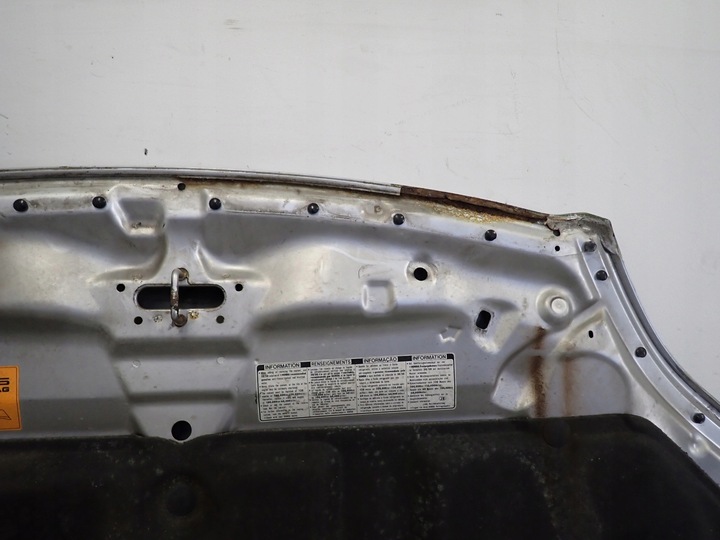 фото №10, Honda civic vii hb 01-05 капот крышка двигателя nh623m