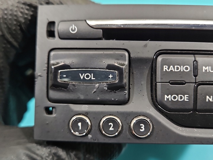 фото №3, Радио заводские citroen c5 iii x7 98034633zd радиопроигрыватель