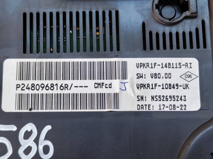 фото №6, Спидометр приборы 1.3 европа p248096816r renault megane iv рестайлинг