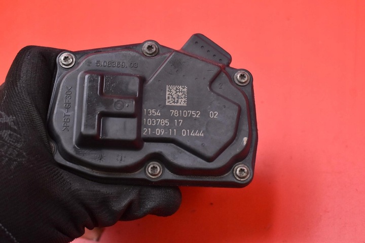 фото №7, Дроссельная заслонка 7810752 bmw f10 f11 2.0 d 184 km рестайлинг 13-17