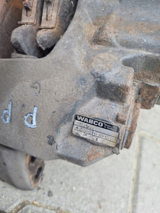 фото №6, Супорт гальмівний праві лівий wabco renault гама d volvo fl ii r17.5